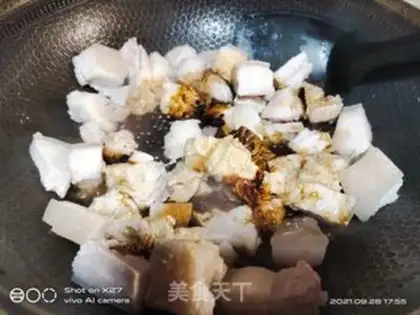 Make Tofu roasted meat step 3