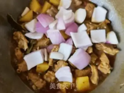 Make Onion potato stew ribs step 19