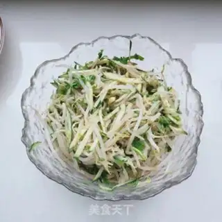 Make Green bean sprouts of wheat noodles step 9