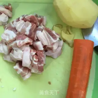 Make Five flowers for potatoes step 0