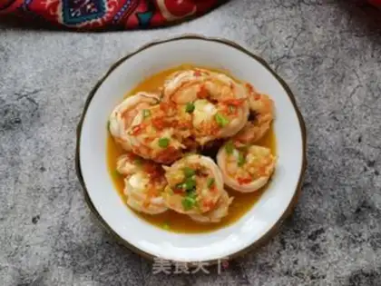 Make Garlic sauce and shrimp step 14