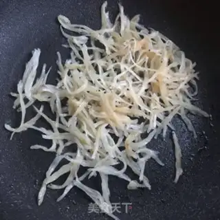 Make Silverfish omelet soup step 3
