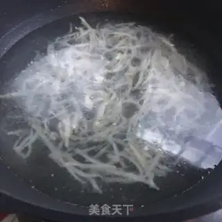 Make Silverfish omelet soup step 4