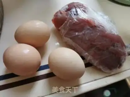 Make Western cucumber egg gravy step 0