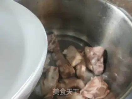 Make Lamb chops, soy soup step 2