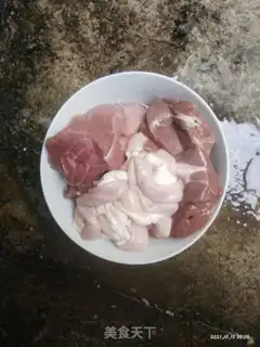 Make Pork powder step 0