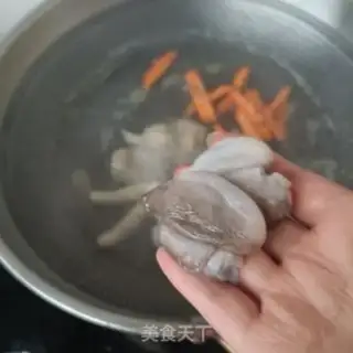 Make Chicken claws, octopus, beans step 6