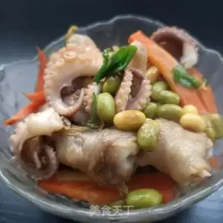Make Chicken claws, octopus, beans step 22