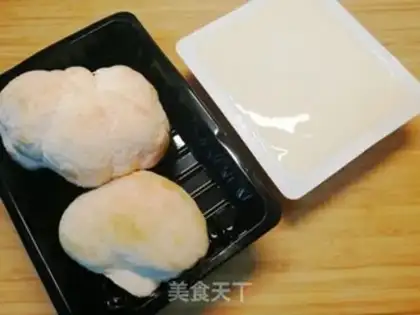 Make Monkey-head mushroom tofu step 0