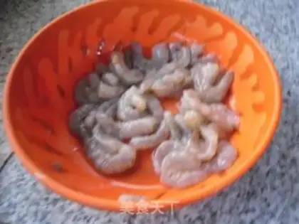 Make Shrimp, white mushroom step 0