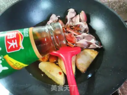 Make A sour chicken with ducks step 7