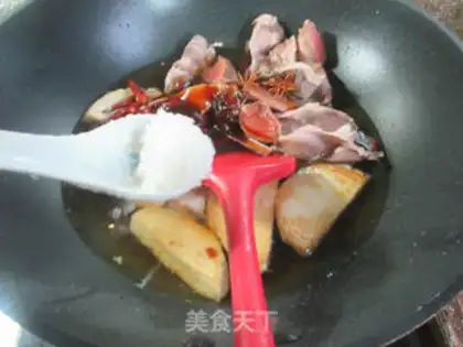 Make A sour chicken with ducks step 9