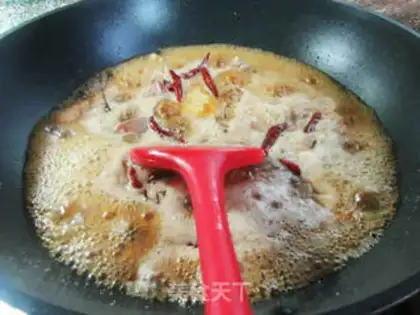 Make A sour chicken with ducks step 10