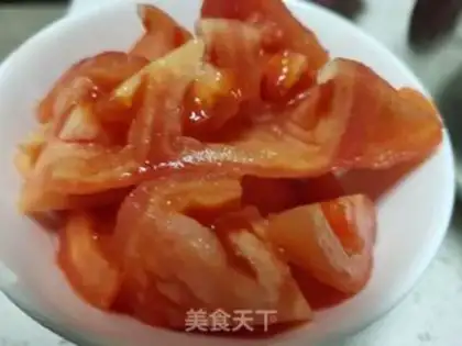 Make Tomato shrimp halogen step 1