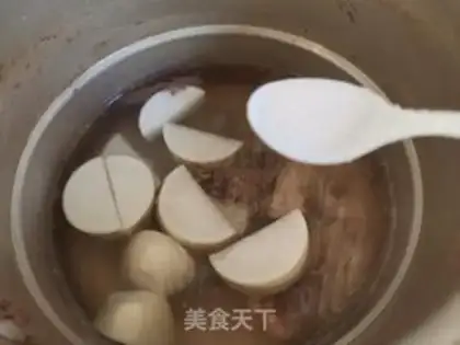 Make Dragon bone radish step 2