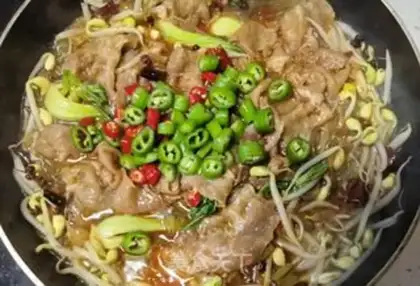 Make Beef sprouts step 15