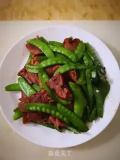 Make Bacon fried Dutch beans step 8