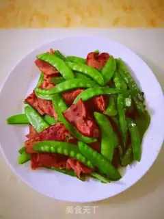 Make Bacon fried Dutch beans step 9