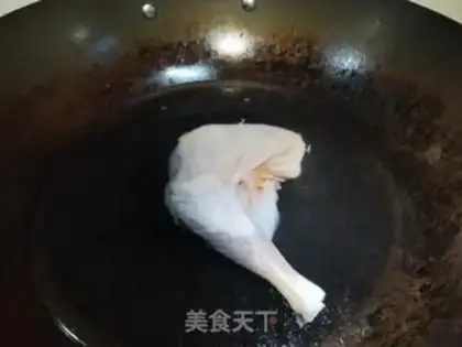 Make Scorch of the worms. Land Chicken step 0