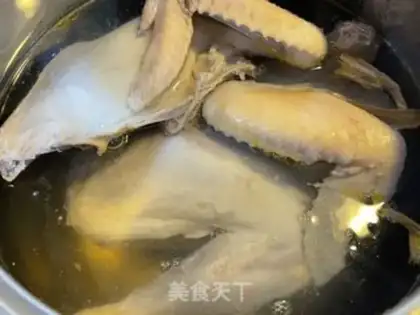 Make Abalone chicken soup step 0