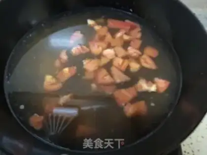 Make Tomato egg paste step 4