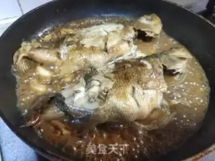 Make The sour bean horns burn the bass step 4