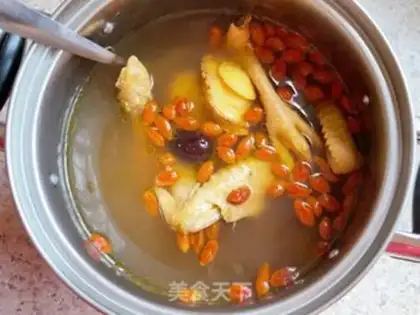 Make Abalone chicken soup step 5