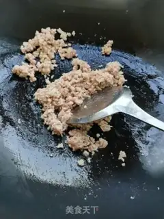 Make Meat and peanuts and beans step 4