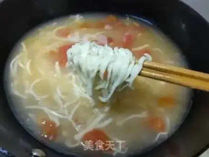 Make Tomato egg paste step 10