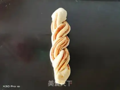Make Honey bean soybean toast step 7