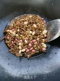 Make Meat and peanuts and beans step 9