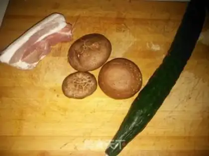 Make Fries and cucumbers step 0
