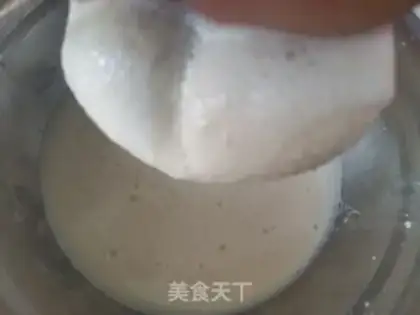 Make Red sugar tofu brain step 4