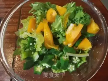 Make Chicken chest vegetable salad step 7