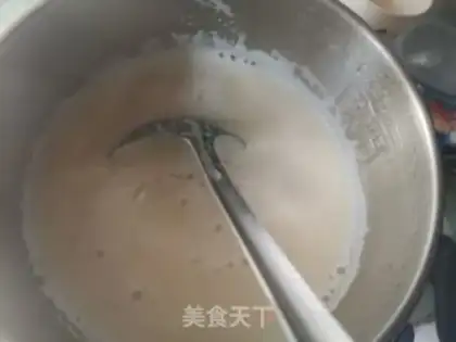 Make Red sugar tofu brain step 6