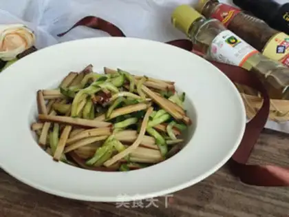Make Egg dry cucumber step 7