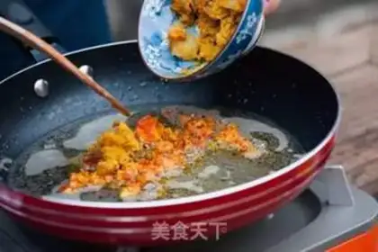 Make Crab noodles step 3