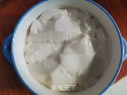 Make Red sugar tofu brain step 10