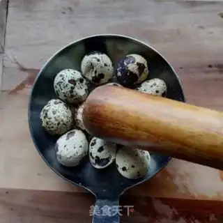 Make Five quail eggs step 3