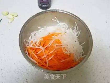 Make Dust radish step 1