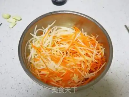 Make Dust radish step 2