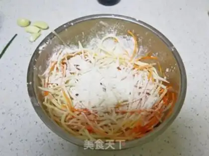 Make Dust radish step 3