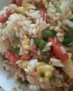Make Egg fried rice step 3