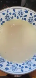 Make Soy milk for millet step 4
