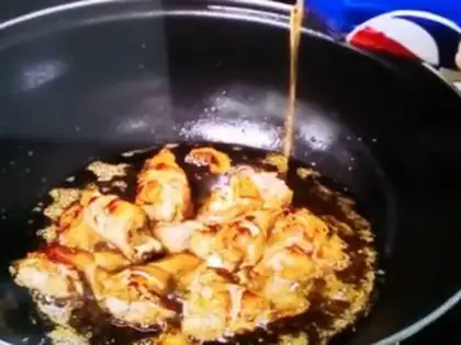 Make Coke chicken wings step 4