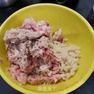 Make Lotus meatballs step 2
