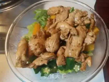 Make Chicken chest vegetable salad step 21