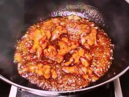 Make Coke chicken wings step 6