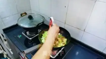 Make Egg and ham and crackers step 7
