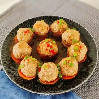 Make Lotus meatballs step 7